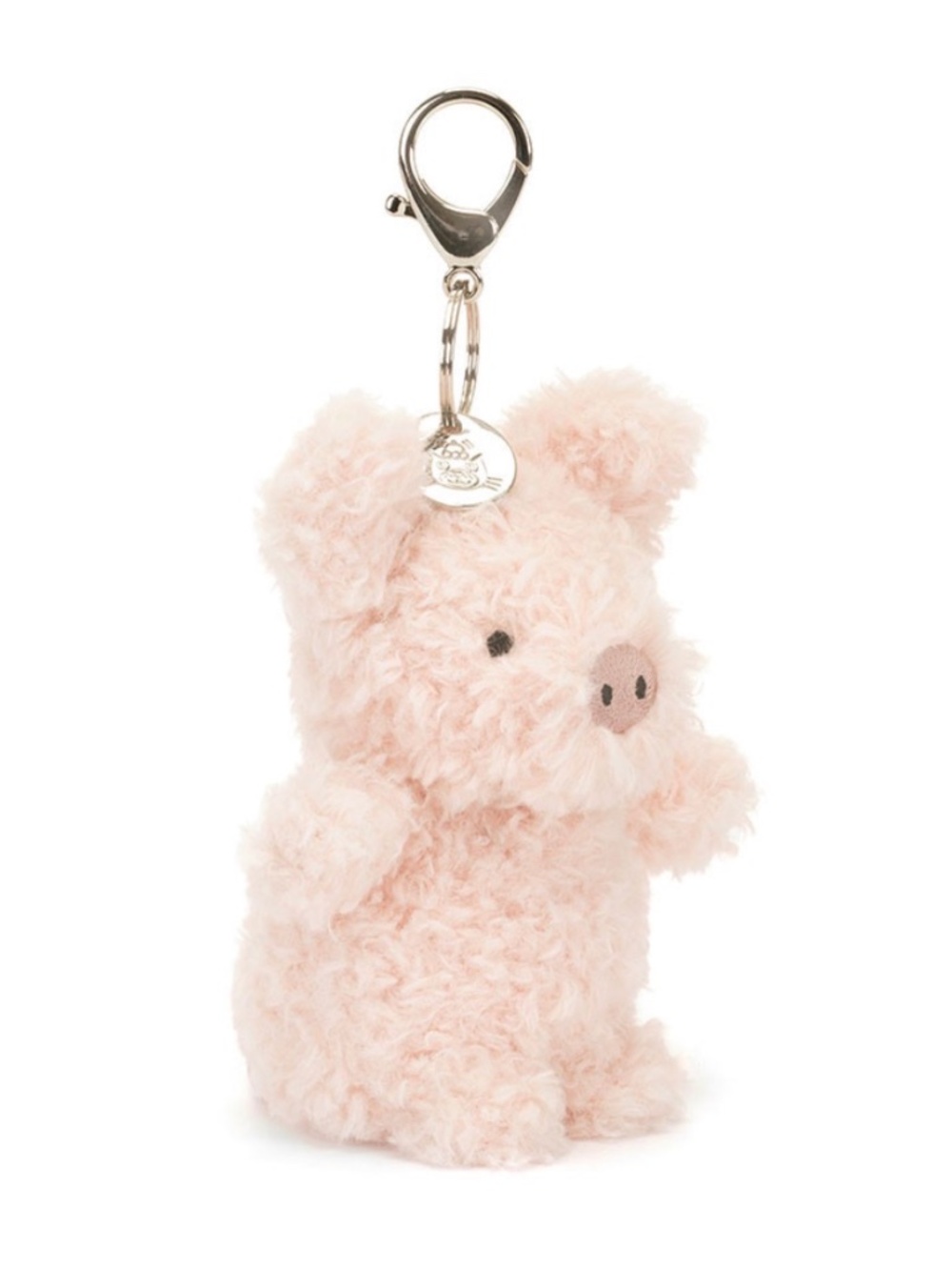NWT Jellycat Little Pig Bag Charm Keychain Plush Plushie